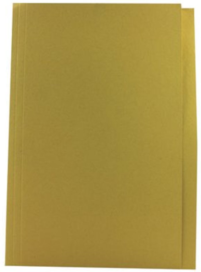 Office Monster | Guildhall Guildhall Square Cut Folder Mediumweight Foolscap Yellow (Pack of 100) FS250-YLWZ Guildhall Guildhall Square Cut Folder Mediumweight Foolscap Yellow (Pack of 100) FS250-YLWZ