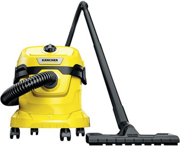 Office Monster | Karcher Kärcher WD 2 Plus Wet & Dry Cleaner - Yellow Karcher Kärcher WD 2 Plus Wet & Dry Cleaner - Yellow