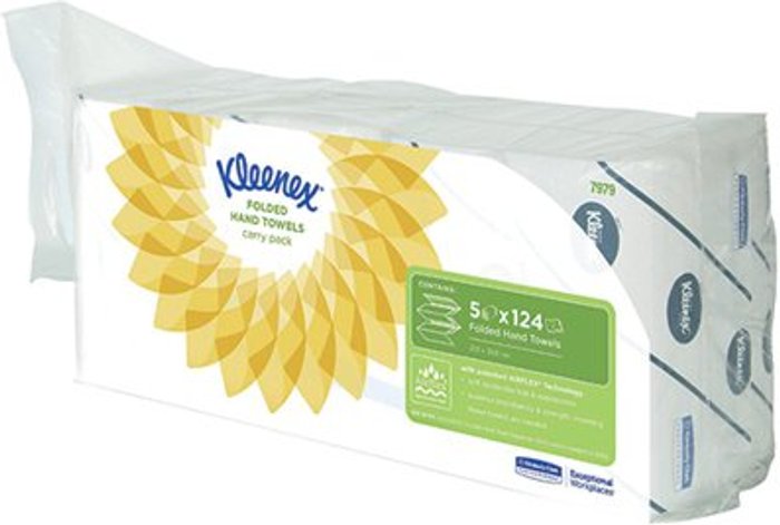 Office Monster | Kleenex® Kleenex 2-Ply Ultra Hand Towel 124 Sheets (Pack of 30) 7979 Kleenex® Kleenex 2-Ply Ultra Hand Towel 124 Sheets (Pack of 30) 7979