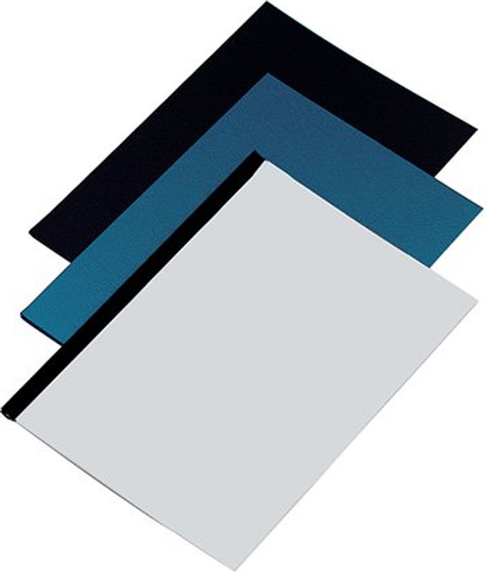 Office Monster | Q-Connect Q-Connect A4 White Comb Binder Cover 250gsm (Pack of 100) KF00498 Q-Connect Q-Connect A4 White Comb Binder Cover 250gsm (Pack of 100) KF00498