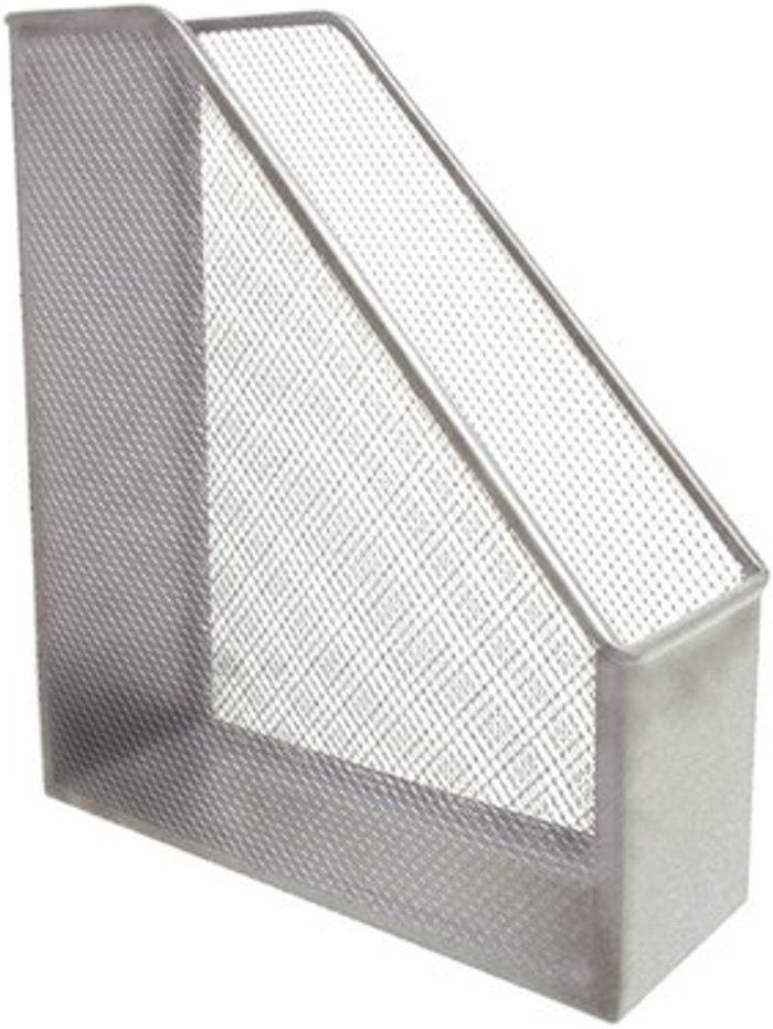 Office Monster | Q-Connect Q-Connect Mesh Magazine File Iron Silver KF00845 Q-Connect Q-Connect Mesh Magazine File Iron Silver KF00845