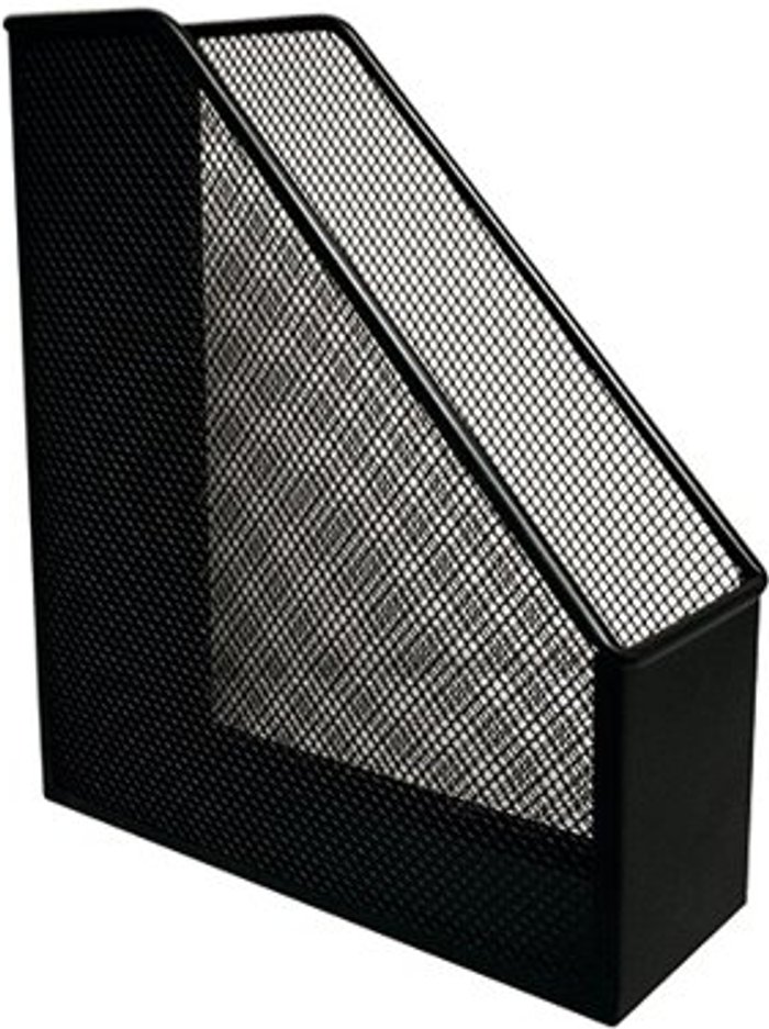 Office Monster | Q-Connect Q-Connect Mesh Magazine File Black KF00862 Q-Connect Q-Connect Mesh Magazine File Black KF00862