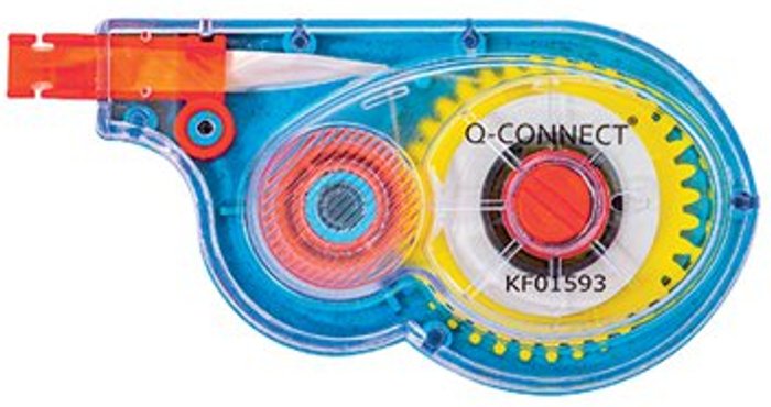 Office Monster | Q-Connect Q-Connect Correction Roller 5mm x 8m (Pack of 12) KF01593Q Q-Connect Q-Connect Correction Roller 5mm x 8m (Pack of 12) KF01593Q