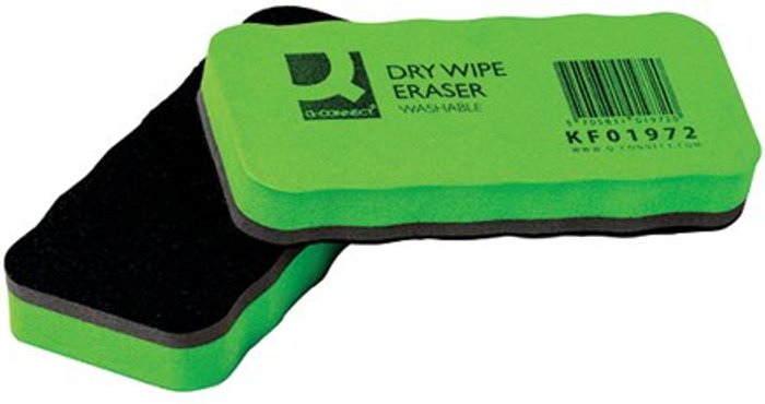 Office Monster | Q-Connect Q-Connect Drywipe Eraser Washable KF01972 Q-Connect Q-Connect Drywipe Eraser Washable KF01972