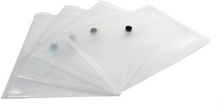 Office Monster | Q-Connect Q-Connect Polypropylene Document Folder A5 Clear (Pack of 12) KF02470 Q-Connect Q-Connect Polypropylene Document Folder A5 Clear (Pack of 12) KF02470