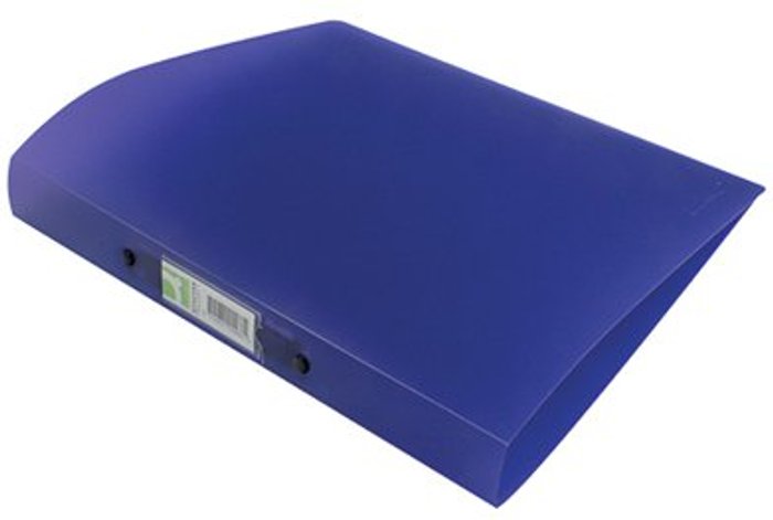 Office Monster | Q-Connect Q-Connect Purple A4 25mm 2 Ring Binder Frosted (Polyproyylene covers) KF02486 Q-Connect Q-Connect Purple A4 25mm 2 Ring Binder Frosted (Polyproyylene covers) KF02486
