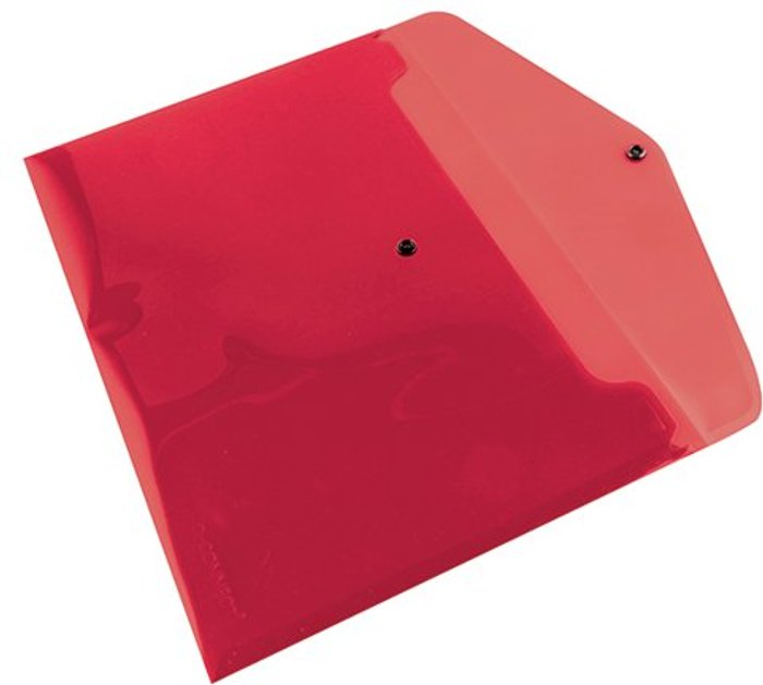 Office Monster | Q-Connect Q-Connect Polypropylene Document Folder A4 Red (Pack of 12) KF03594 Q-Connect Q-Connect Polypropylene Document Folder A4 Red (Pack of 12) KF03594