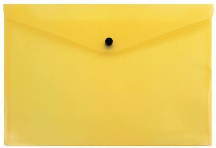 Office Monster | Q-Connect Q-Connect Polypropylene Document Folder A4 Yellow (Pack of 12) KF03595 Q-Connect Q-Connect Polypropylene Document Folder A4 Yellow (Pack of 12) KF03595