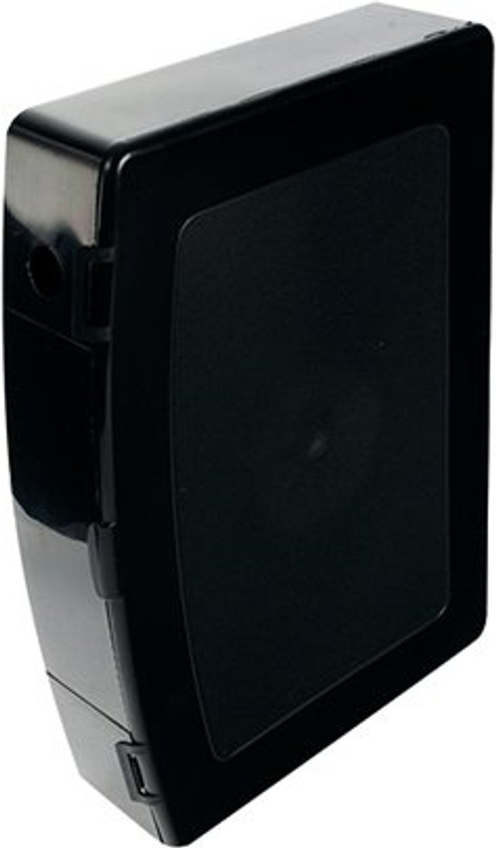 Office Monster | Q-Connect Q-Connect Polypropylene PolyBox File Foolscap Black KF04102 Q-Connect Q-Connect Polypropylene PolyBox File Foolscap Black KF04102