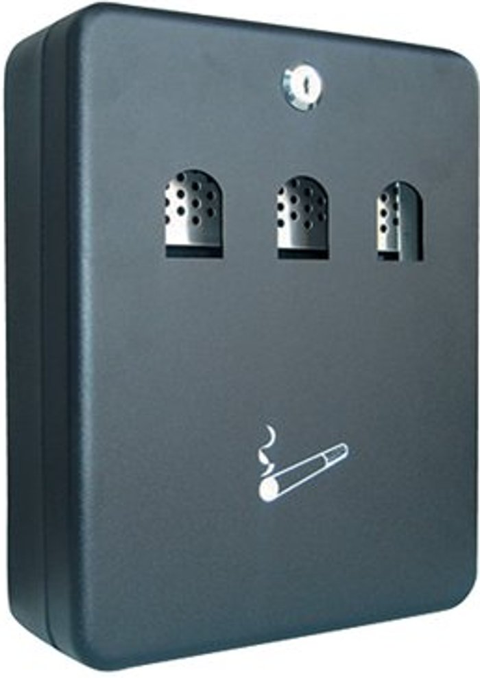 Office Monster | Q-Connect Q-Connect Ash Bin Black 2.7 Litre KF04271 Q-Connect Q-Connect Ash Bin Black 2.7 Litre KF04271