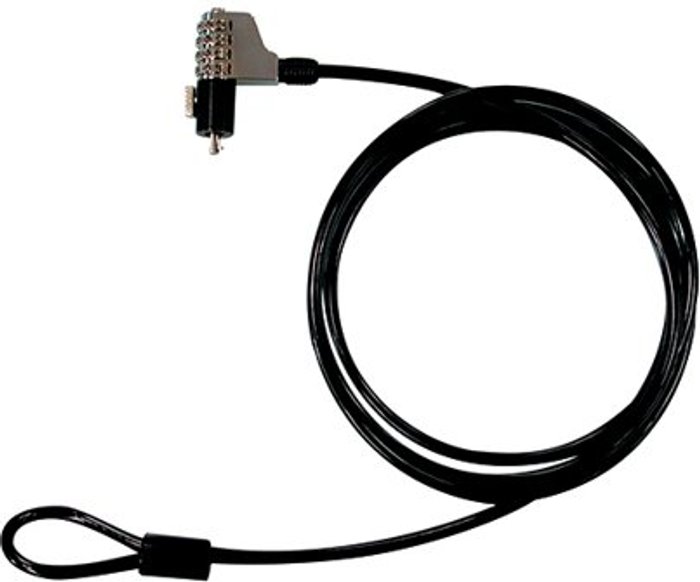 Office Monster | Q-Connect Q-Connect Laptop Computer Numerical Cable Lock KF04556 Q-Connect Q-Connect Laptop Computer Numerical Cable Lock KF04556