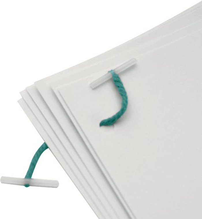 Office Monster | Q-Connect Q-Connect Plastic Treasury Tag 127mm (Pack of 100) KF04574 Q-Connect Q-Connect Plastic Treasury Tag 127mm (Pack of 100) KF04574