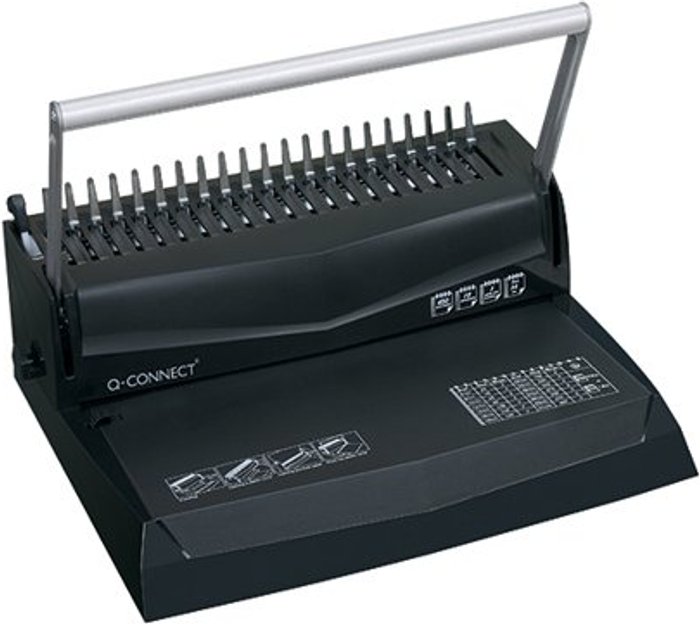 Office Monster | Q-Connect Q-Connect Premium Comb Binder 12 KF16762 Q-Connect Q-Connect Premium Comb Binder 12 KF16762