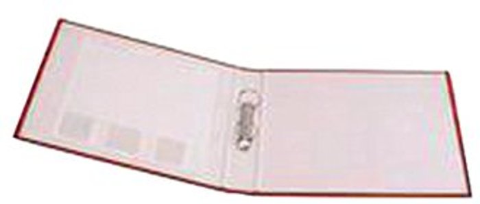 Office Monster | Q-Connect Q-Connect 2 Ring 25mm Paper Over Board Red A4 Binder (Pack of 10) KF20036 Q-Connect Q-Connect 2 Ring 25mm Paper Over Board Red A4 Binder (Pack of 10) KF20036
