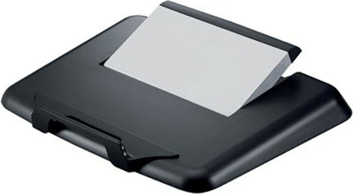 Office Monster | Q-Connect Q-Connect Plastic Laptop Stand Black KF20078 Q-Connect Q-Connect Plastic Laptop Stand Black KF20078