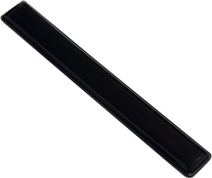 Office Monster | Q-Connect Q-Connect Clear Gel Wristrest Black KF20087 Q-Connect Q-Connect Clear Gel Wristrest Black KF20087