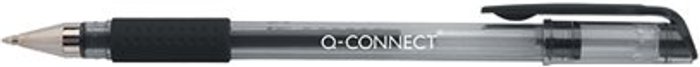 Office Monster | Q-Connect Q-Connect Gel Rollerball Pen Medium Black (Pack of 10) KF21716 Q-Connect Q-Connect Gel Rollerball Pen Medium Black (Pack of 10) KF21716