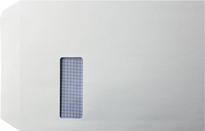 Office Monster | Q-Connect Q-Connect C4 Envelope Self Seal Window 100gsm (Pack of 250) KF3535 Q-Connect Q-Connect C4 Envelope Self Seal Window 100gsm (Pack of 250) KF3535