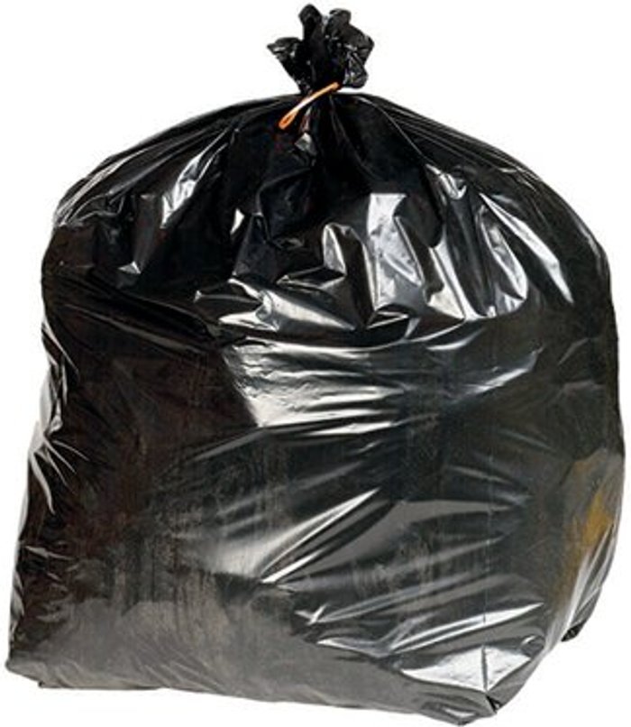 Office Monster | 2Work 2Work Extra Heavy-Duty Refuse Sack Black (Pack of 200) KF76961 2Work 2Work Extra Heavy-Duty Refuse Sack Black (Pack of 200) KF76961