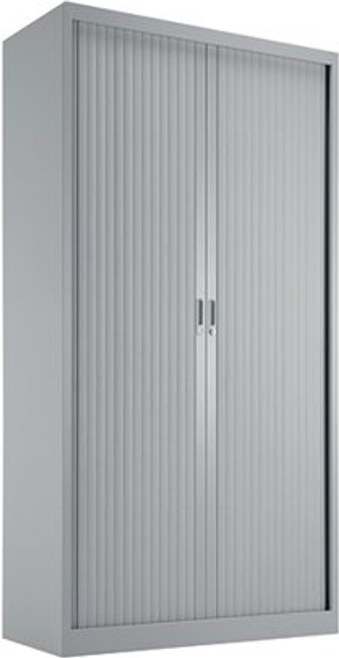 Office Monster | Talos Talos Side Opening Tambour Unit 1000x450x1950mm Grey KF78760 Talos Talos Side Opening Tambour Unit 1000x450x1950mm Grey KF78760