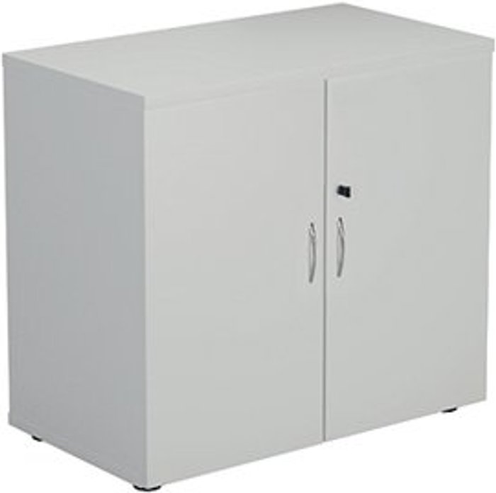 Office Monster | First First Wooden Storage Cupboard 800x450x730mm White KF820864 First First Wooden Storage Cupboard 800x450x730mm White KF820864