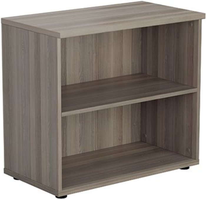 Office Monster | Jemini Jemini Wooden Bookcase 800x450x730mm Grey Oak KF822591 Jemini Jemini Wooden Bookcase 800x450x730mm Grey Oak KF822591