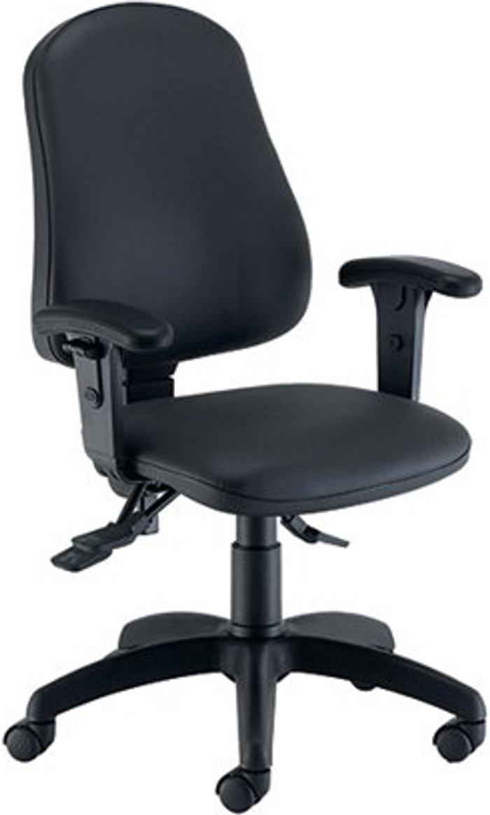 Office Monster | Jemini Jemini Intro Posture Chair with Arms 470x550x910mm Polyurethene KF822639 Jemini Jemini Intro Posture Chair with Arms 470x550x910mm Polyurethene KF822639