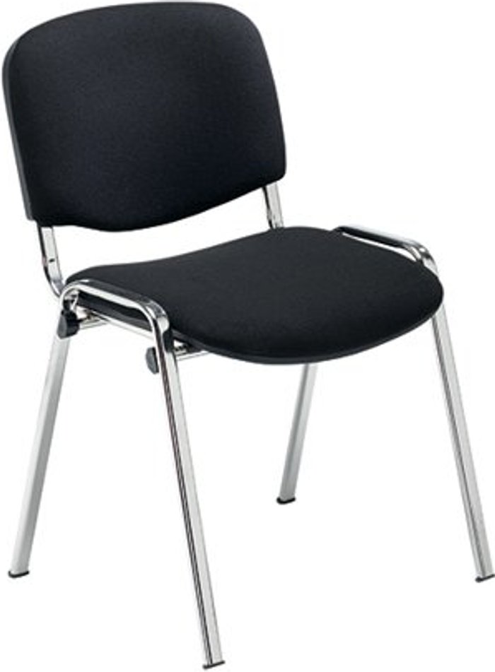 Office Monster | Jemini Jemini Ultra Multipurpose Stacking Chair 532x585x805mm Chrome/Black KF90558 Jemini Jemini Ultra Multipurpose Stacking Chair 532x585x805mm Chrome/Black KF90558