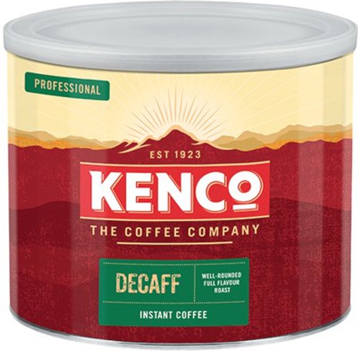 Office Monster | Kenco Kenco Decaffeinated Freeze Dried Instant Coffee 500g 4051043 Kenco Kenco Decaffeinated Freeze Dried Instant Coffee 500g 4051043