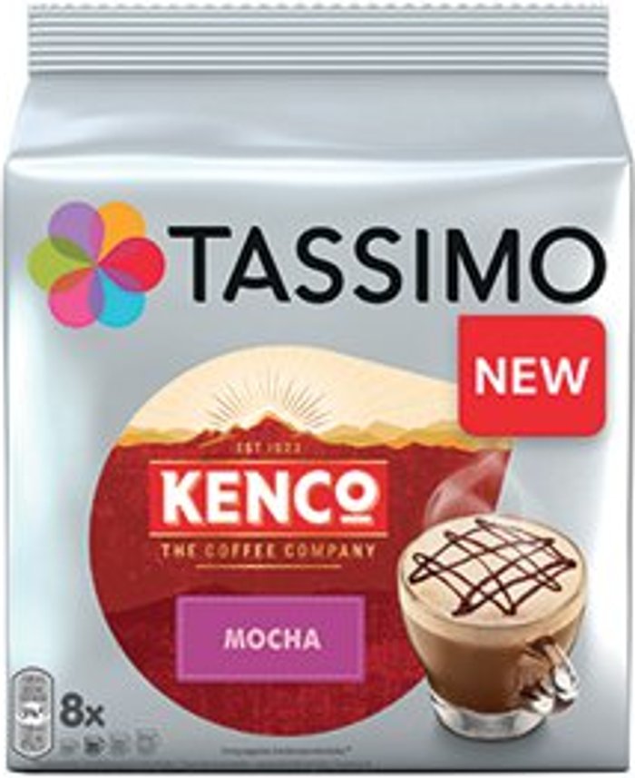 Office Monster | Tassimo Tassimo Kenco Mocha 8 Capsules Per Pack (Pack of 5) 4041498CASE Tassimo Tassimo Kenco Mocha 8 Capsules Per Pack (Pack of 5) 4041498CASE