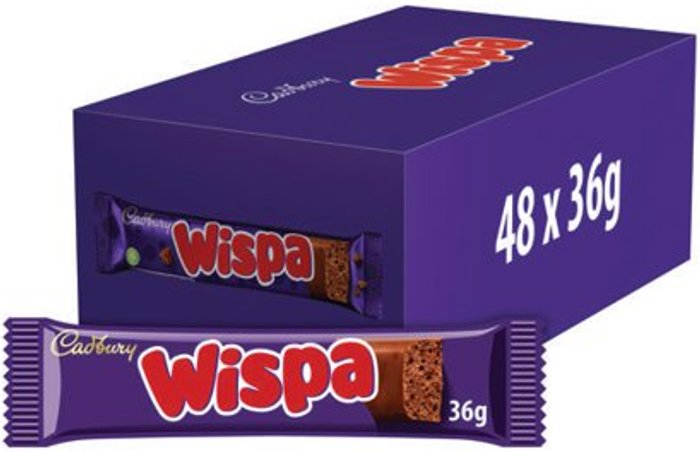 Office Monster | Cadbury Cadbury Wispa 36g (Pack of 48) 4015891 Cadbury Cadbury Wispa 36g (Pack of 48) 4015891