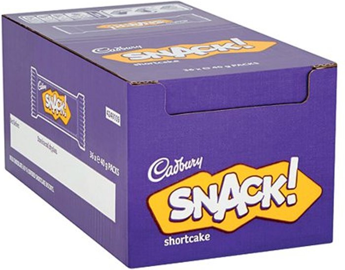 Office Monster | Cadbury Cadbury Snack Shortcake 40g (Pack of 36) 4249109 Cadbury Cadbury Snack Shortcake 40g (Pack of 36) 4249109