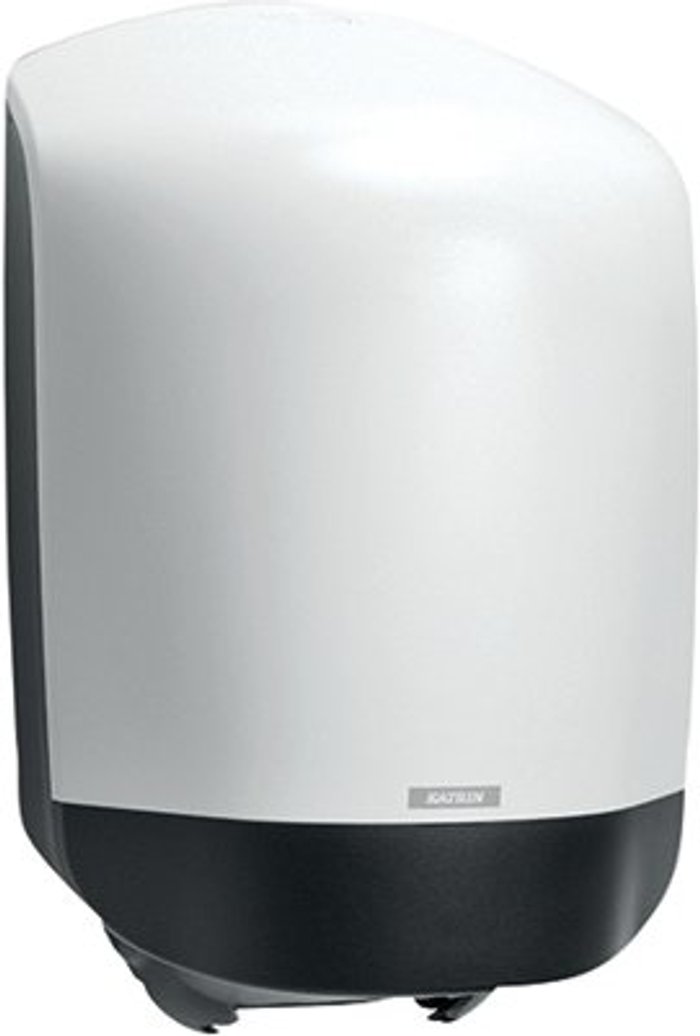 Office Monster | Katrin Katrin Inclusive Centrefeed Hand Towel Dispenser White 90120 Katrin Katrin Inclusive Centrefeed Hand Towel Dispenser White 90120