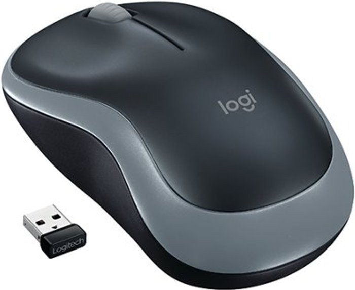 Office Monster | Logitech Logitech M185 Wireless Optical Mouse Ambidextrous Grey 910-002238 Logitech Logitech M185 Wireless Optical Mouse Ambidextrous Grey 910-002238