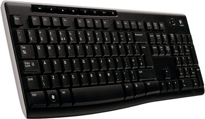 Office Monster | Logitech LOGITECH K270 Wireless Keyboard, Black Logitech LOGITECH K270 Wireless Keyboard, Black
