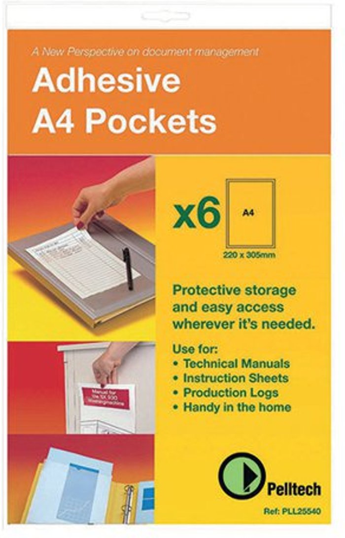 Office Monster | Pelltech Pelltech Maxi Pocket A4 (Pack of 50) PLL25542 Pelltech Pelltech Maxi Pocket A4 (Pack of 50) PLL25542