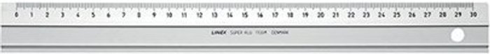 Office Monster | Linex Linex Hobby Cutting Ruler 300mm Aluminium 100413070 Linex Linex Hobby Cutting Ruler 300mm Aluminium 100413070