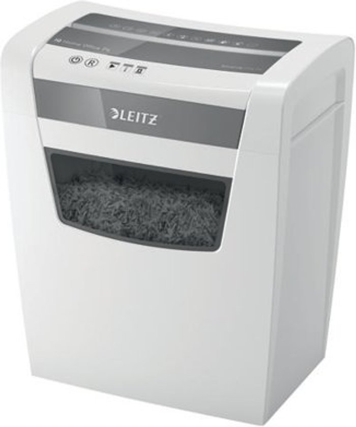 Office Monster | Leitz LEITZ IQ Home Office Cross Cut Paper Shredder Leitz LEITZ IQ Home Office Cross Cut Paper Shredder