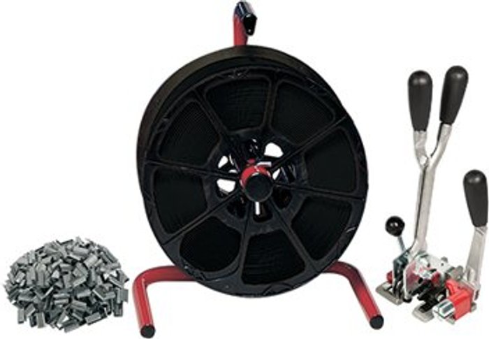 Office Monster | Ambassador Carton Strapping Kit Complete (Strapping: 12mm x 2000m) 87110 Ambassador Carton Strapping Kit Complete (Strapping: 12mm x 2000m) 87110