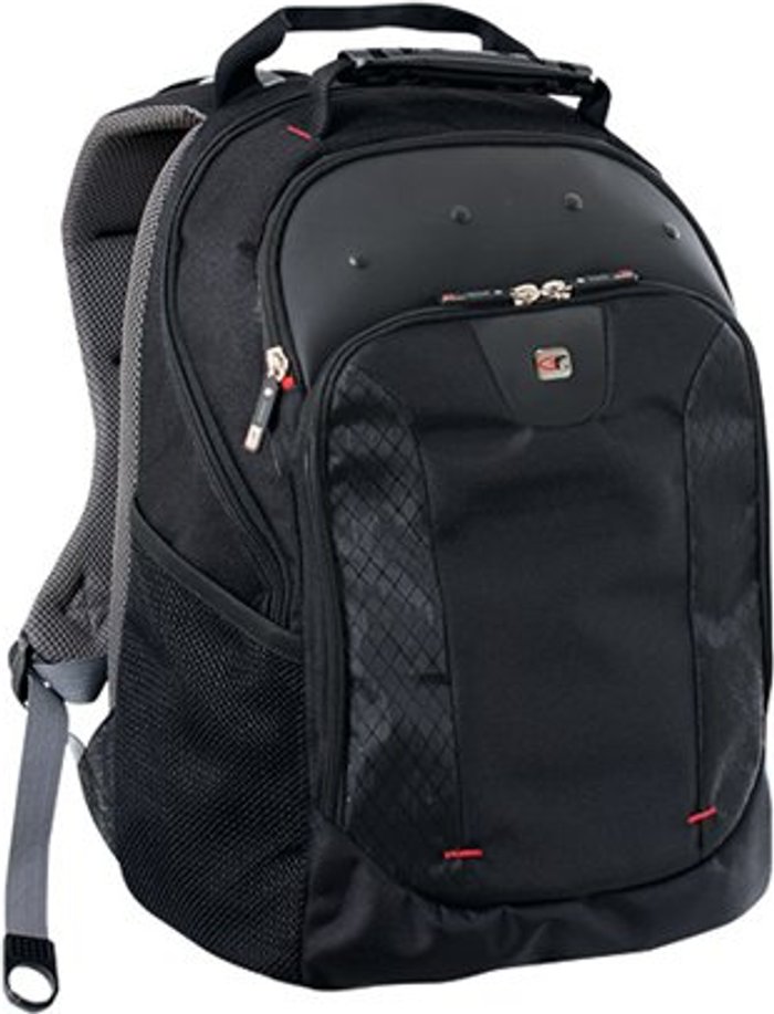 Office Monster | Gino Ferrari Gino Ferrari Juno 16 inch Laptop Backpack Black GF501 Gino Ferrari Gino Ferrari Juno 16 inch Laptop Backpack Black GF501
