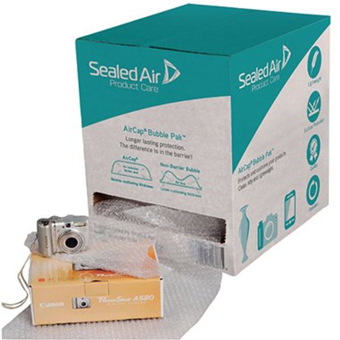 Office Monster | Sealed Air Sealed Air Bubble Pak Dispenser 300mmx50m BUBBLEPAK Sealed Air Sealed Air Bubble Pak Dispenser 300mmx50m BUBBLEPAK