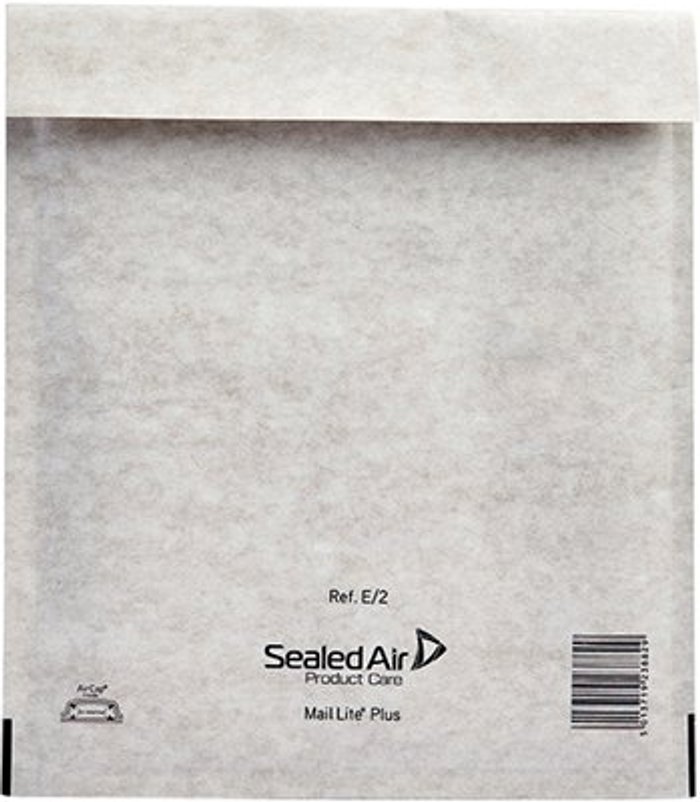 Office Monster | Mail Lite Mail Lite + Bubble Lined Postal Bag Size E/2 220x260mm Oyster White (Pack of 100) MLPE/2 Mail Lite Mail Lite + Bubble Lined Postal Bag Size E/2 220x260mm Oyster White (Pack of 100) MLPE/2