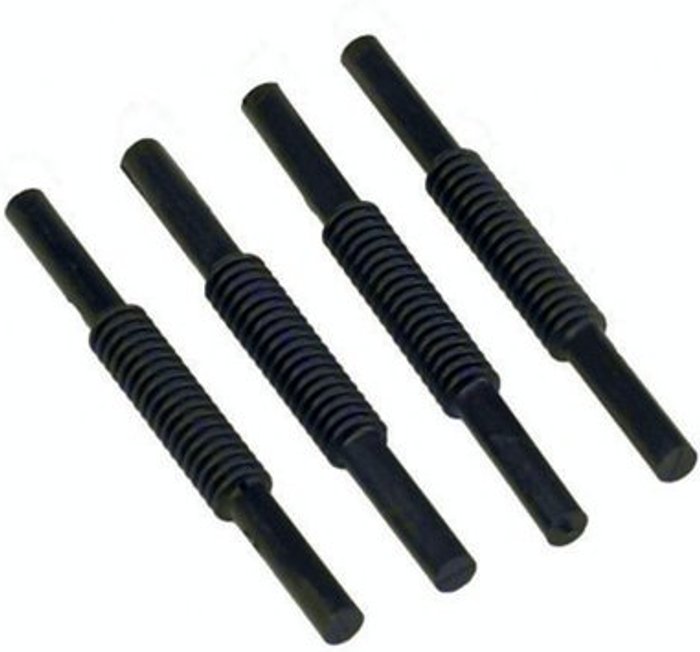 Office Monster | Avery Avery Letter Risers 75mm Plastic Black (Pack of 4) 403 Avery Avery Letter Risers 75mm Plastic Black (Pack of 4) 403