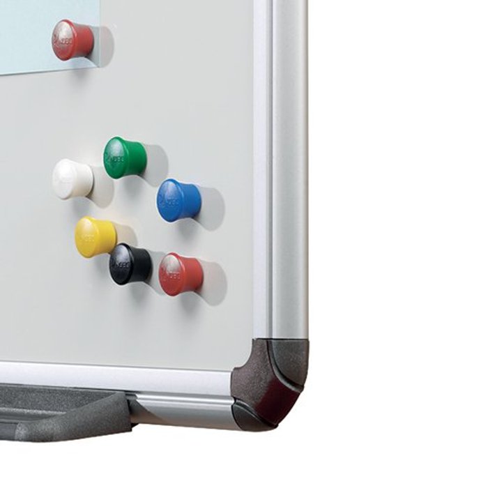 Office Monster | Nobo Nobo Magnetic Pin Assorted Colours 18mm (Pack of 12) 1901102 Nobo Nobo Magnetic Pin Assorted Colours 18mm (Pack of 12) 1901102