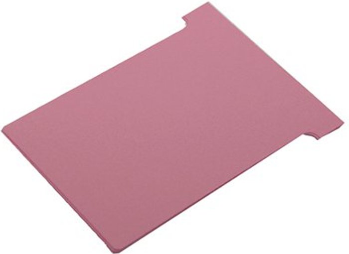 Office Monster | Nobo Nobo T-Card Size 2 48 x 85mm Pink (Pack of 100) 32938905 Nobo Nobo T-Card Size 2 48 x 85mm Pink (Pack of 100) 32938905