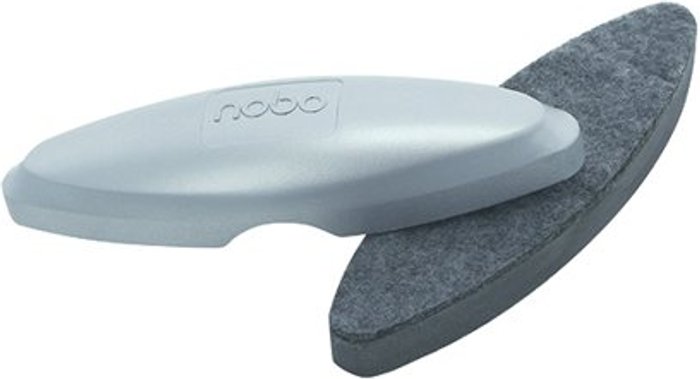 Office Monster | Nobo Nobo Glass Whiteboard Eraser 1904100 Nobo Nobo Glass Whiteboard Eraser 1904100