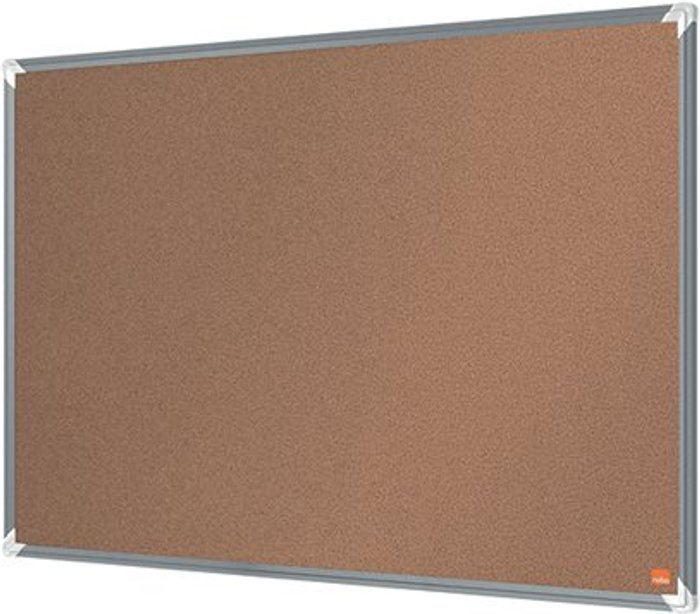 Office Monster | Nobo Nobo Premium Plus Cork Notice Board 1800 x 1200mm 1915184 Nobo Nobo Premium Plus Cork Notice Board 1800 x 1200mm 1915184