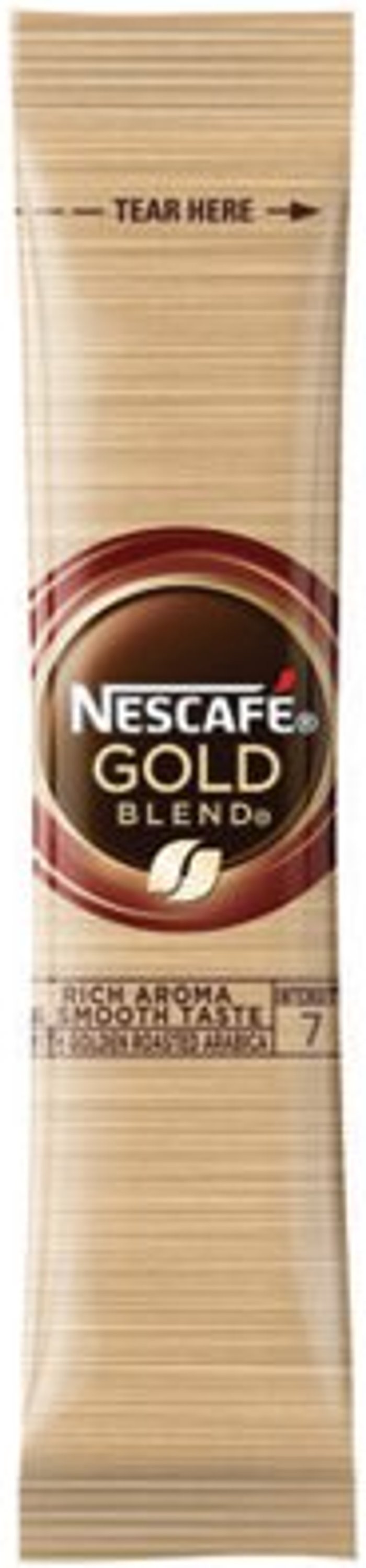 Office Monster | Nescafe Nescafe Gold Blend One Cup Sticks Coffee Sachets (Pack of 200) 12340523 Nescafe Nescafe Gold Blend One Cup Sticks Coffee Sachets (Pack of 200) 12340523