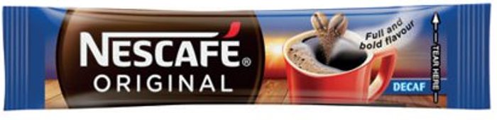 Office Monster | Nescafe Nescafe Decaffeinated One Cup Sticks Coffee Sachets (Pack of 200) 12315595 Nescafe Nescafe Decaffeinated One Cup Sticks Coffee Sachets (Pack of 200) 12315595