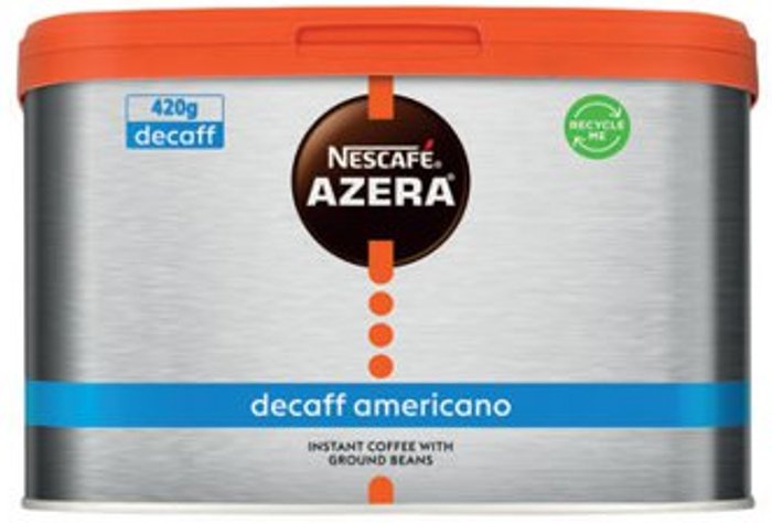 Office Monster | Nescafe Nescafe Azera Decaffeinated 420G 12495100 Nescafe Nescafe Azera Decaffeinated 420G 12495100